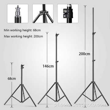 Suporte de luz comum ajustável 2M